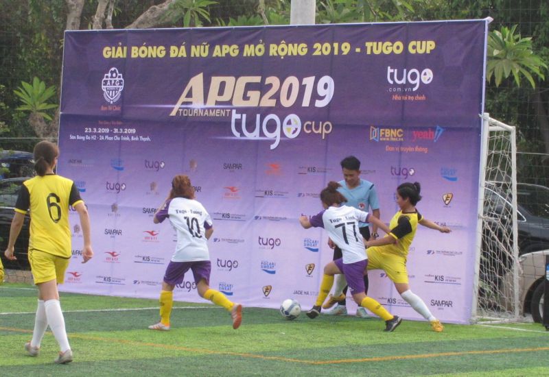 Sân 2A địa điểm diễn ra giải bóng đá phủi nữ TP. Hồ Chí Minh