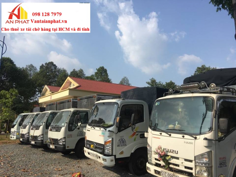 dịch vụ thuê xe tải chở hàng tại TPHCM của An Phát